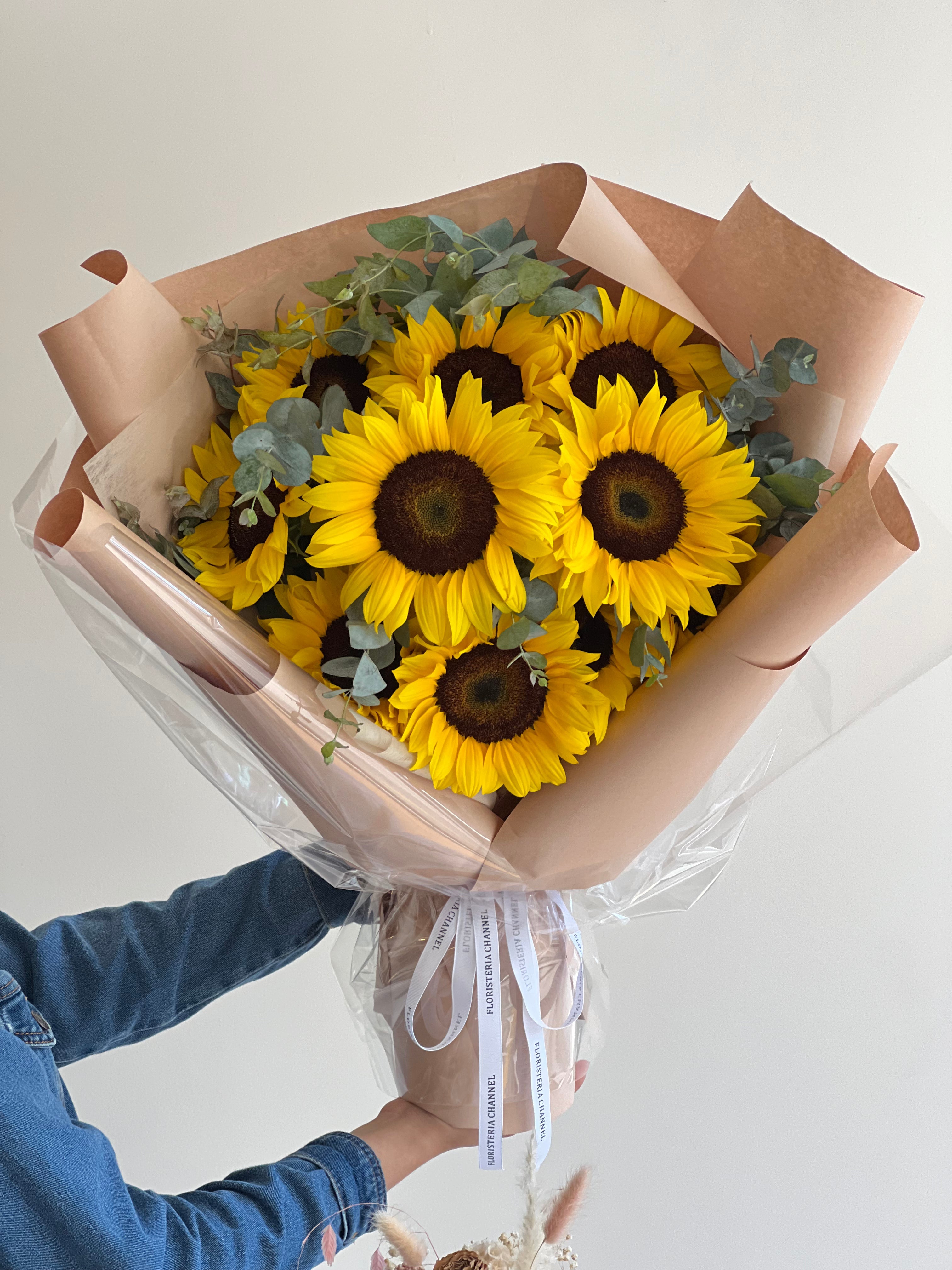 Ramo 10 girasoles