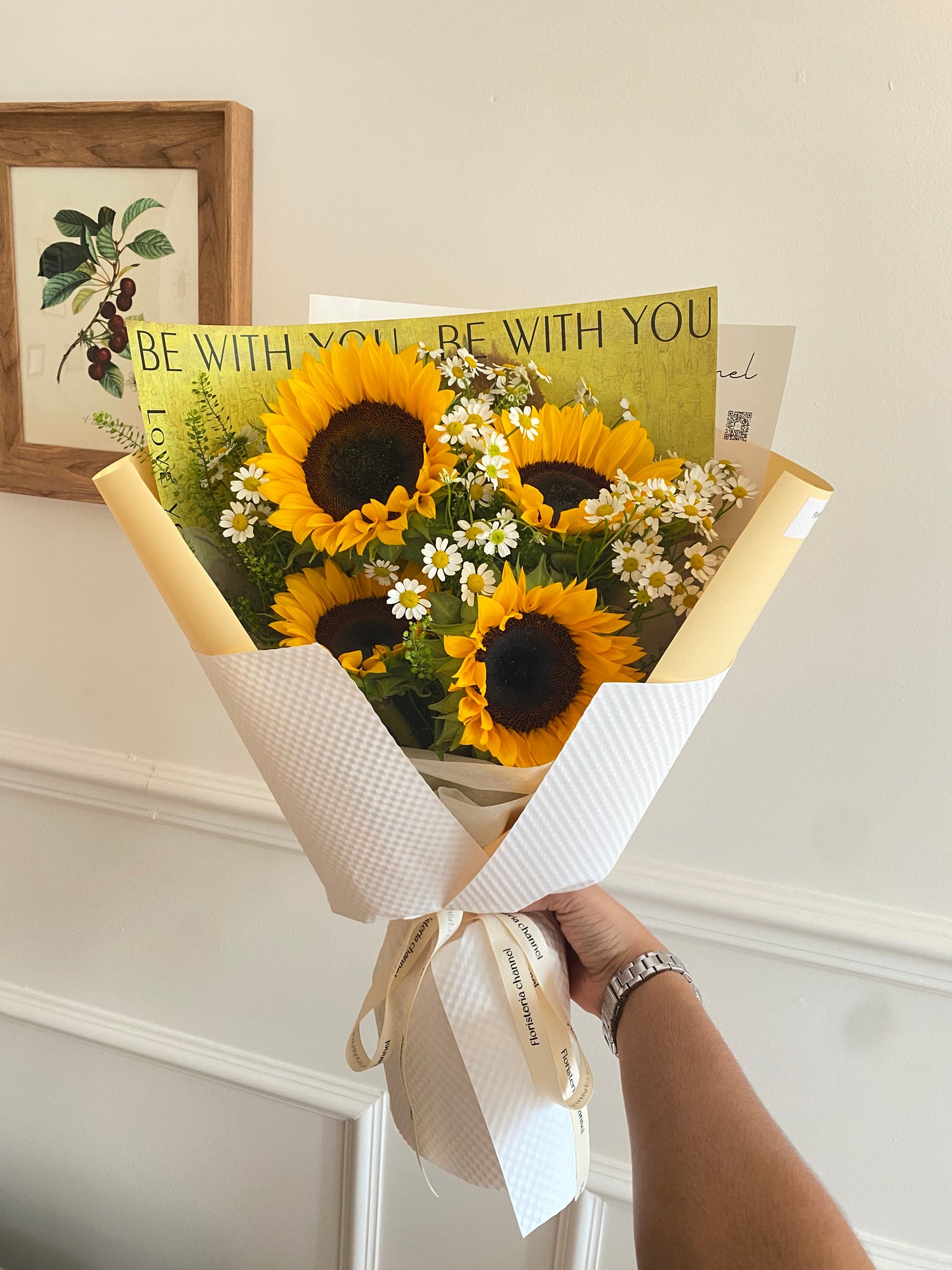 Ramo 4 girasoles