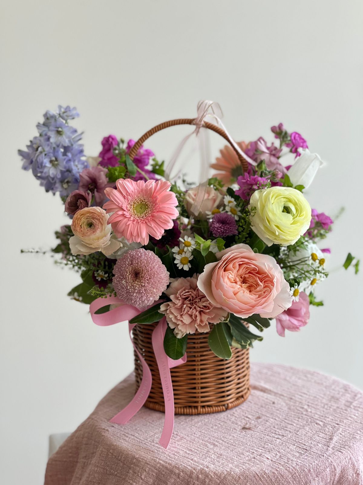 CANASTA FLORAL PEQUEÑA