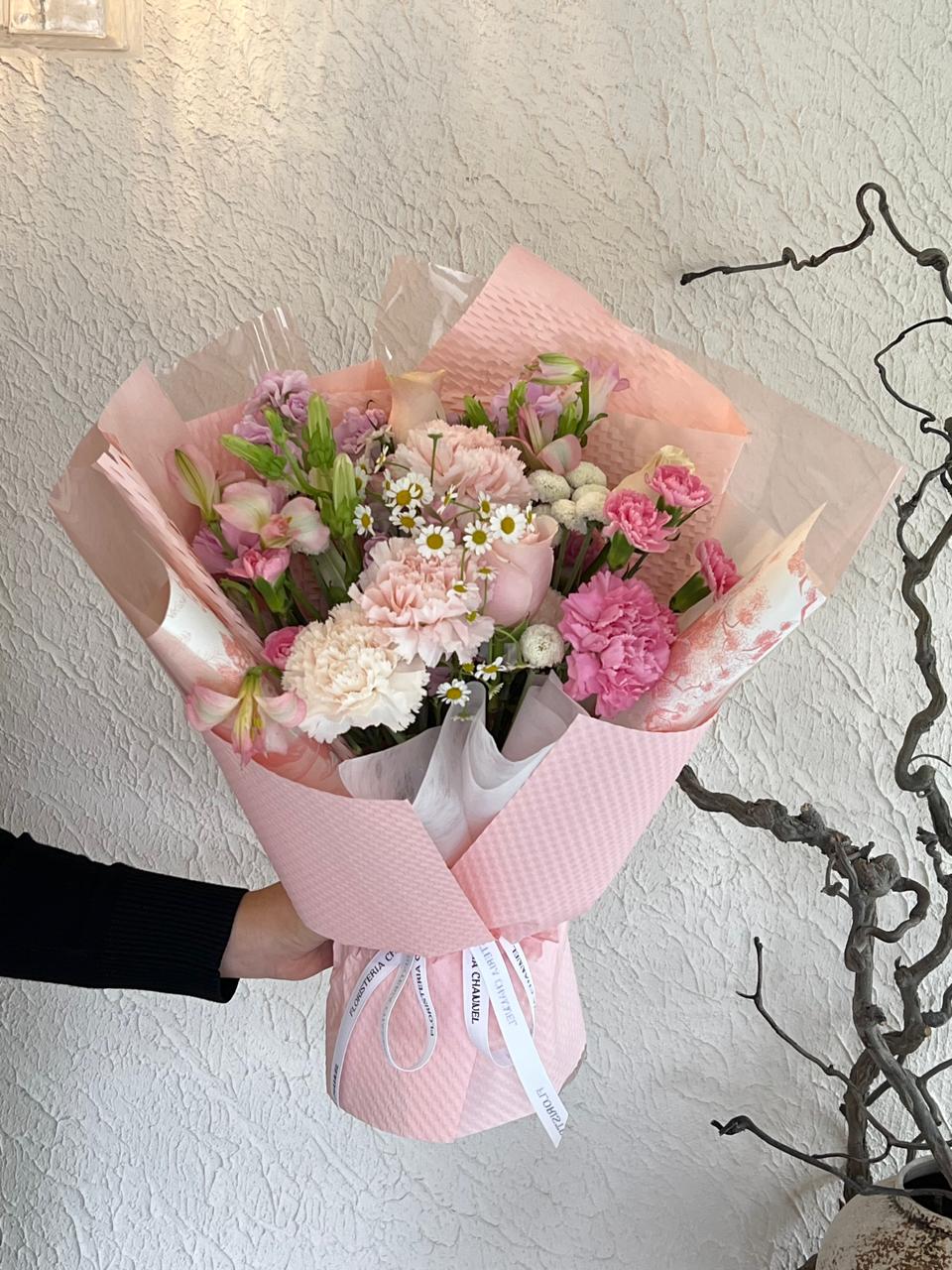 Mix de flores S Rosado